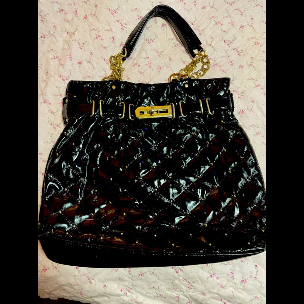 Black large bag Bueno